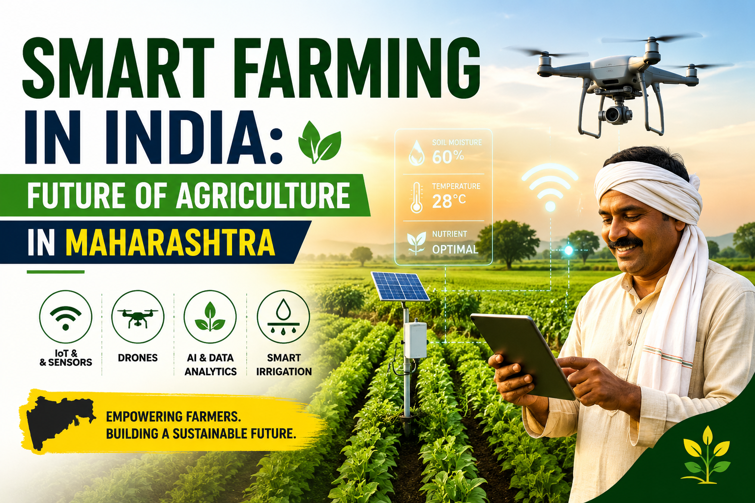 Smart Farming in India: Future of Agriculture in Maharashtra