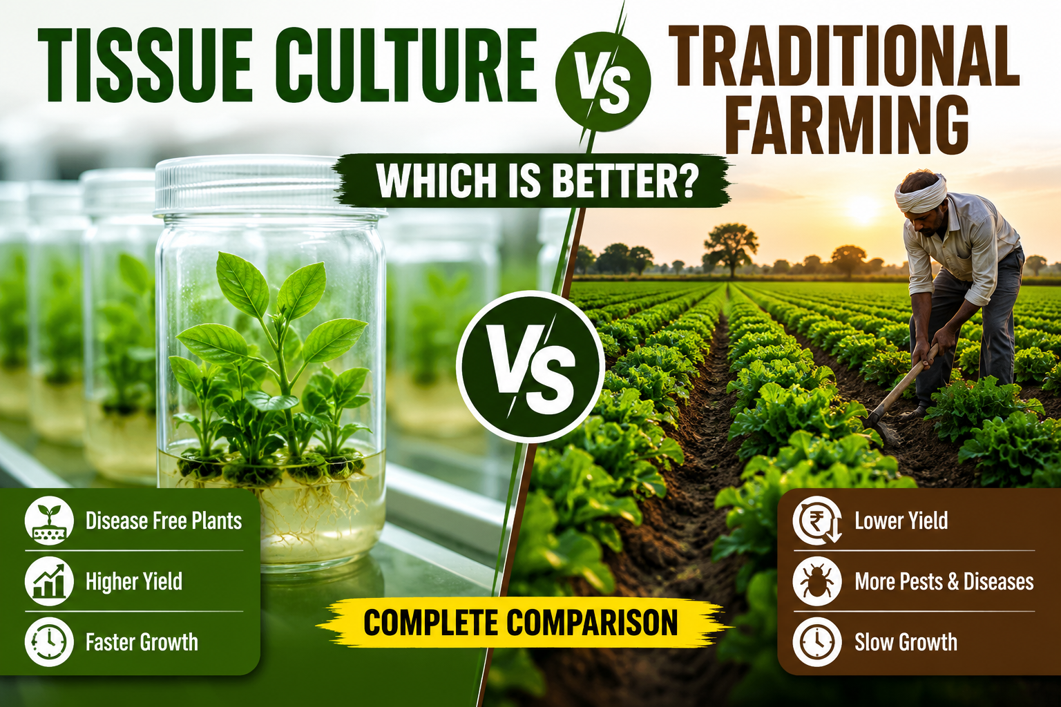 Tissue Culture vs Traditional Farming: Which Is Better?
